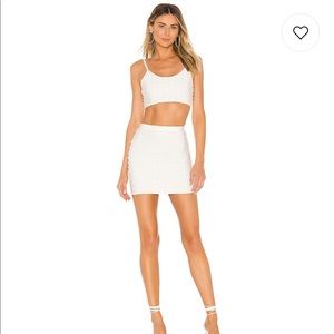 True Skirt Set in Ivory Revolve